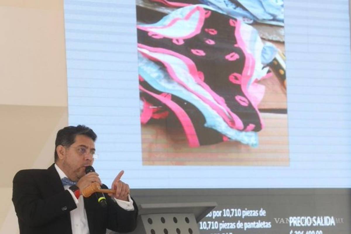 Nadie quiso comprar 10 mil pantaletas en la subasta de Los Pinos