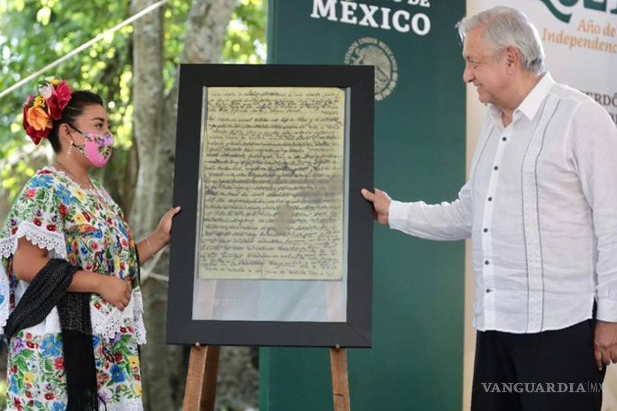 “No, señor presidente: ¡no aceptamos su perdón!”, mayas rechazan disculpas de AMLO