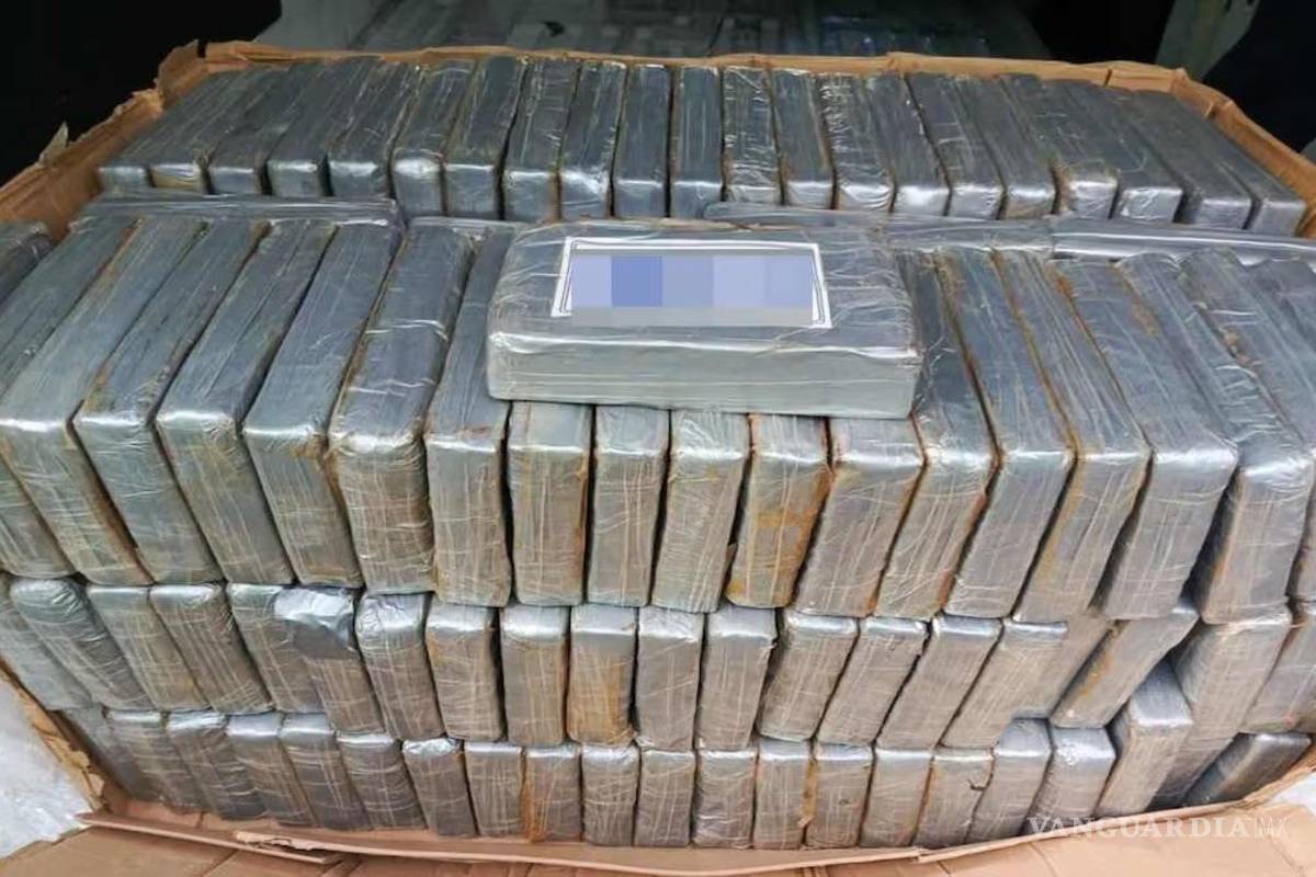 Golpe en el AICM: capturan a cuatro y decomisan 270 kilos de cocaína