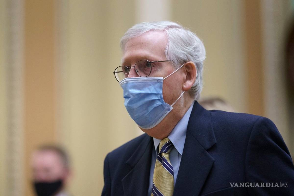 Aunque absuelto, Trump es responsable del asalto al Capitolio: líder de los senadores republicanos