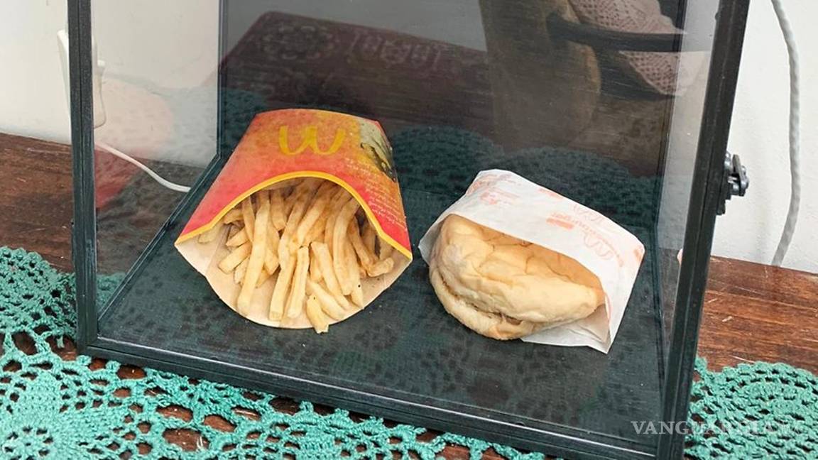 $!Último pedido de McDonald's servido en Islandia hace 10 años sigue 'fresco'