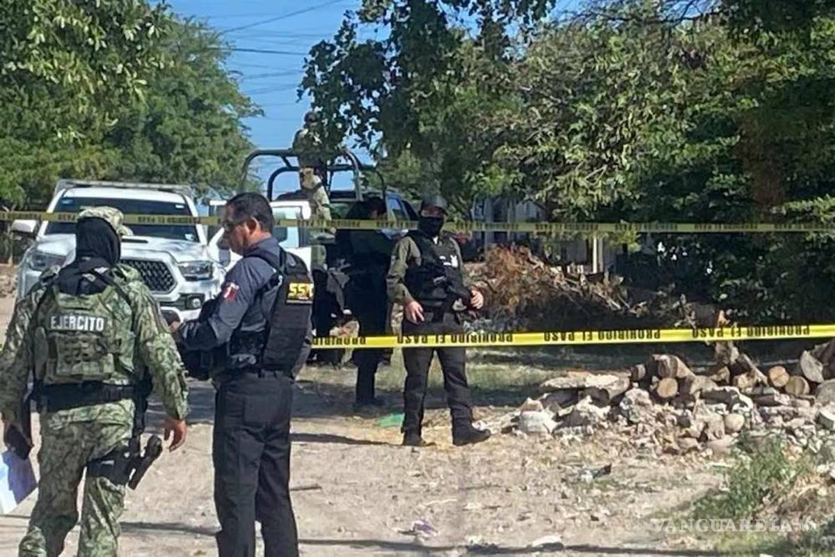 Doble homicidio sacude a vecinos en colonia de Culiacán