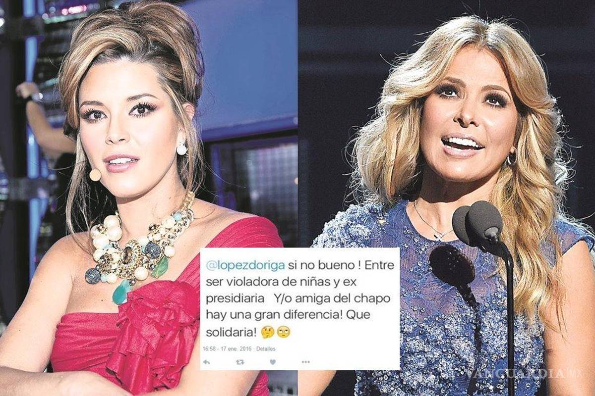 Alicia Machado se disculpa con Gloria Trevi