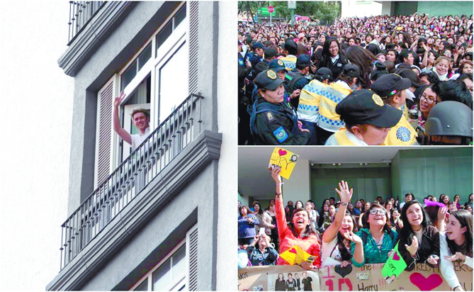 Fans cantan ‘Cielito Lindo’ a One Direction