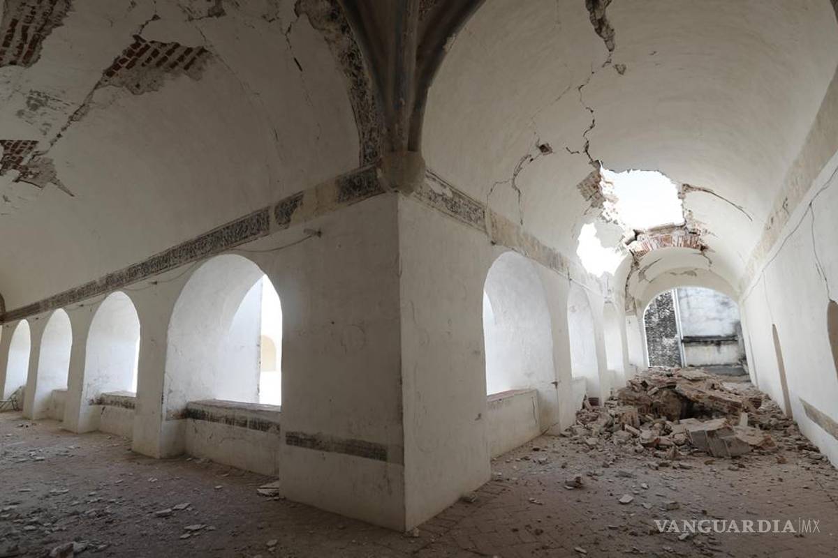 La vida en Tehuantepec: Rota igual que su exconvento