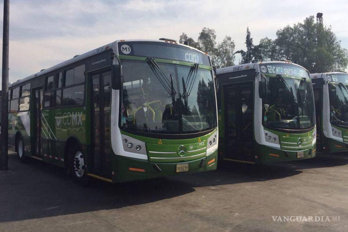 Invertirán 500 mdp para transporte público en CDMX