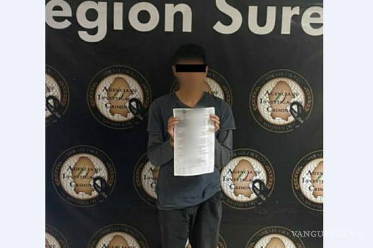 Saltillo: aprehenden a feminicida de Evelyn; lo mandan al Penal