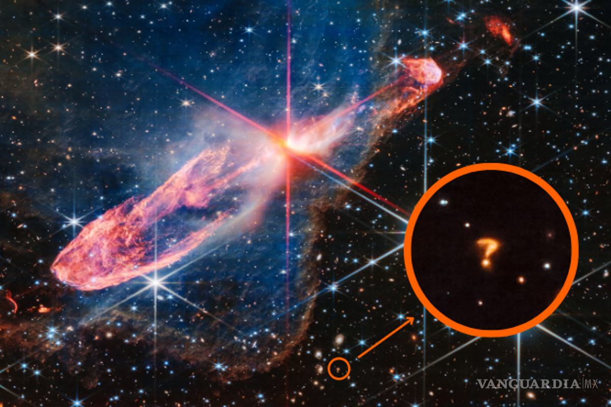 ¿Contexto? Telescopio James Webb capta un signo de interrogación en el espacio