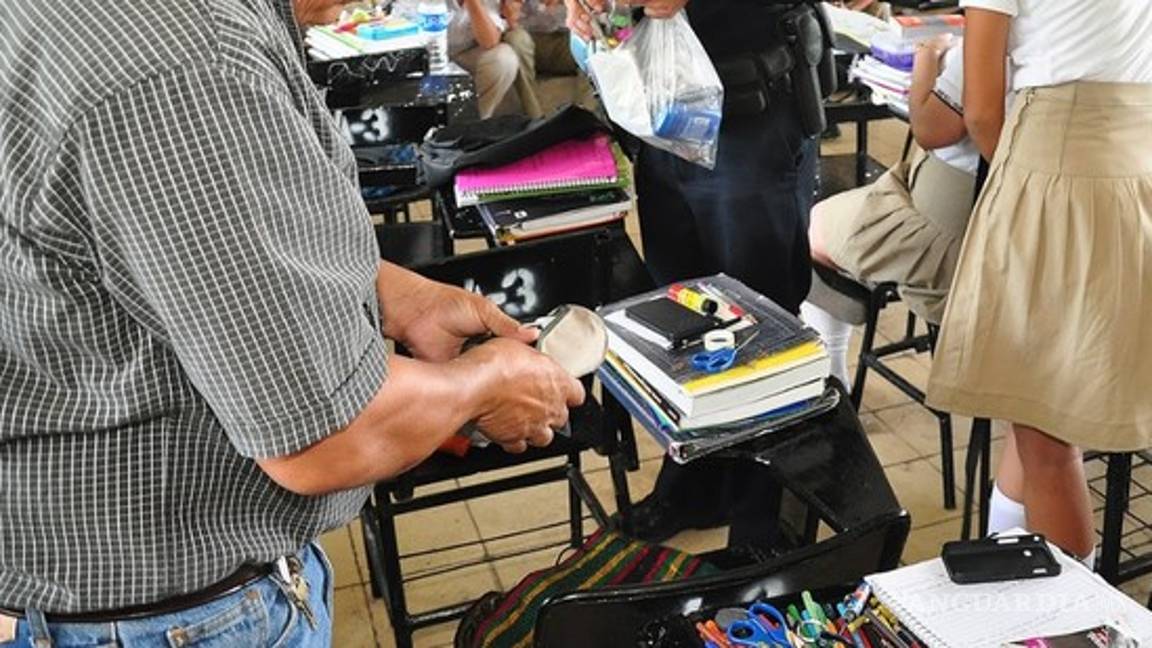 Encuentran droga en escuela de Monclova