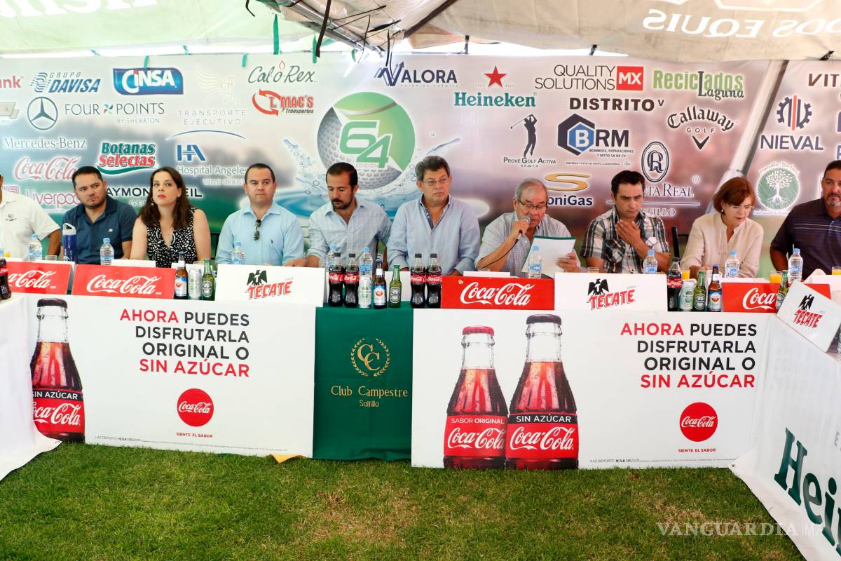 Presentan la Gran Fiesta del Golf del Campestre Saltillo