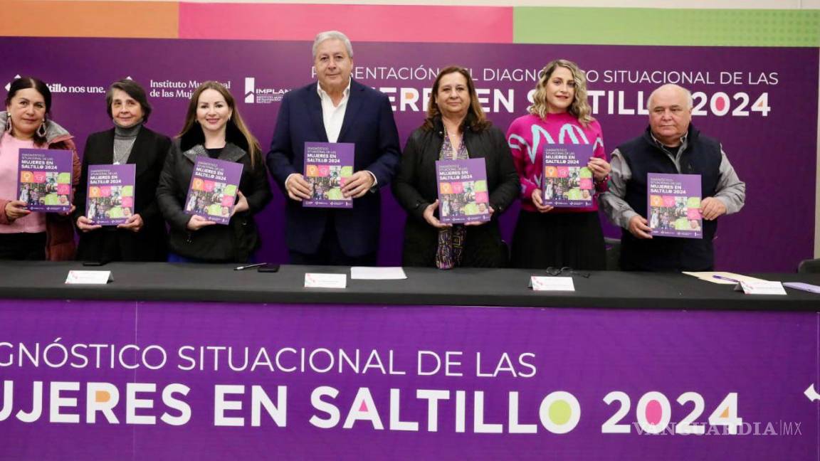 Presenta Alcalde Diagnóstico Situacional de las Mujeres en Saltillo 2024