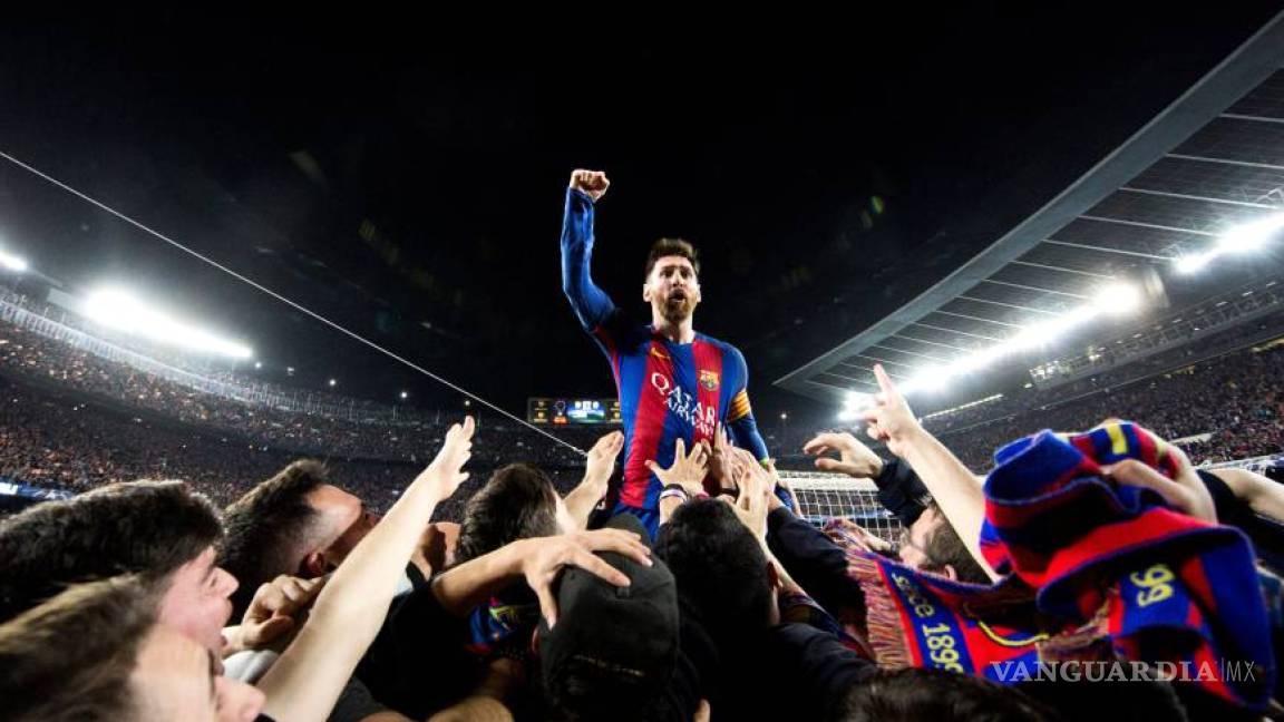 Messi ocasiona sismos en Barcelona