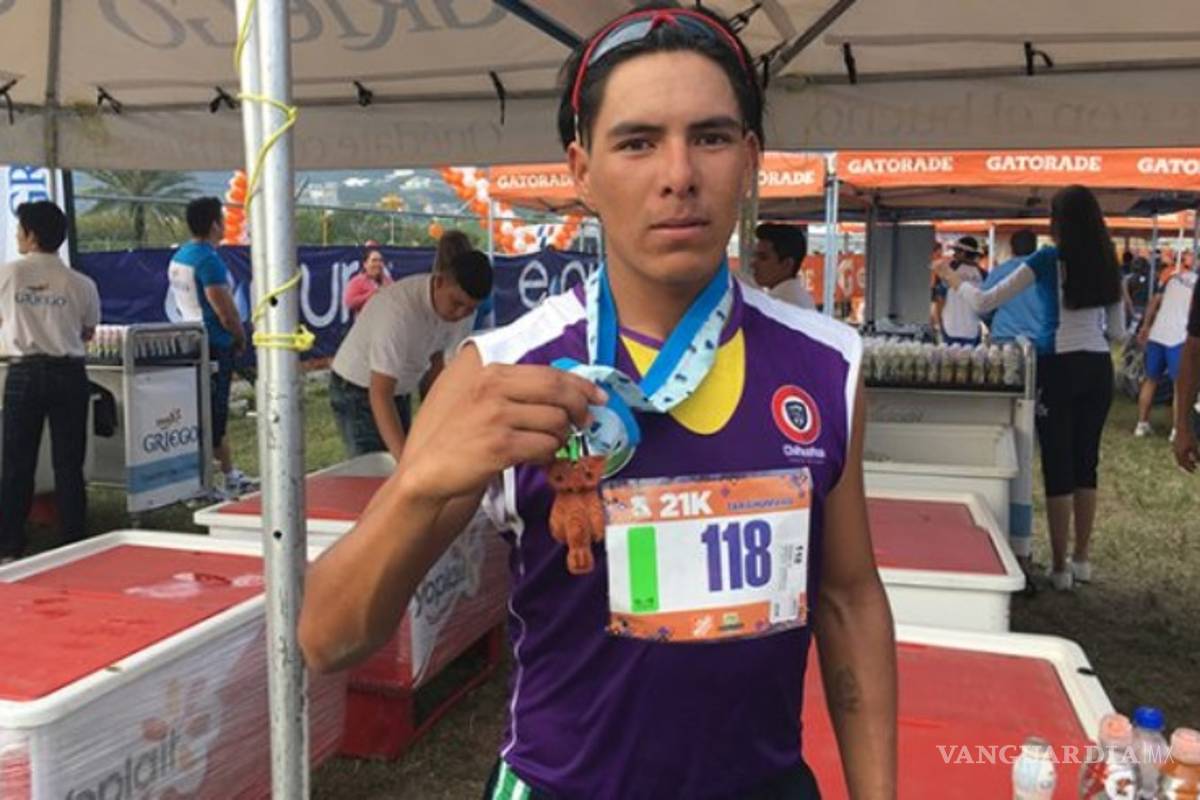 Atleta tarahumara Hermilo García corre hacia Tokio 2020