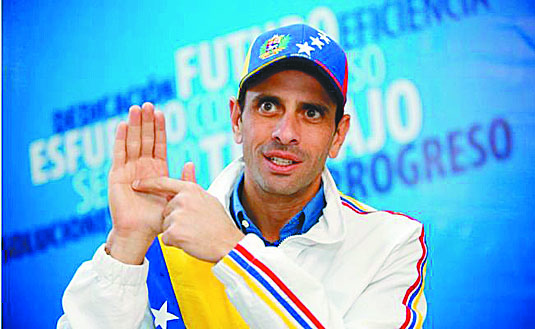 Capriles: llegó el tiempo de un referendo contra Maduro