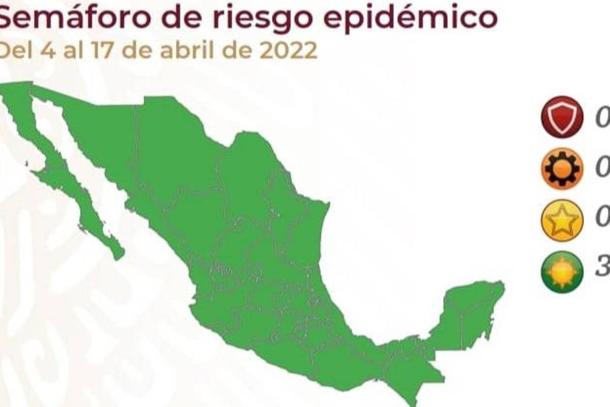 Todo México seguirá en verde para vacaciones de Semana Santa