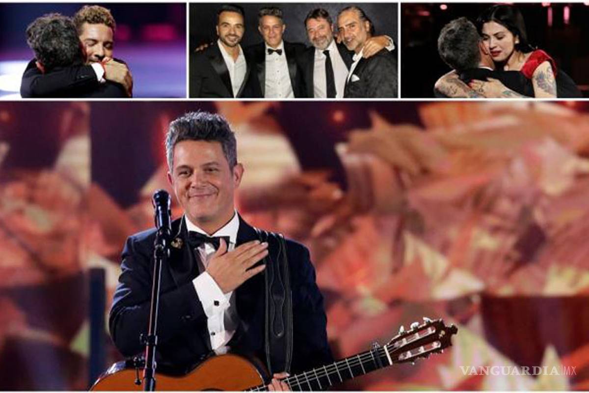 Alejandro Sanz se deja querer en los Grammy Latino