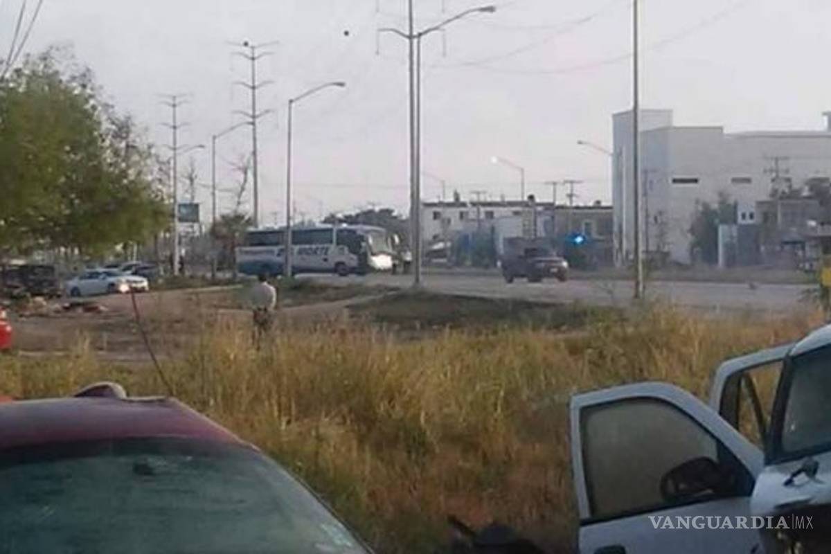 Reportan balaceras y bloqueos en Reynosa, Tamaulipas
