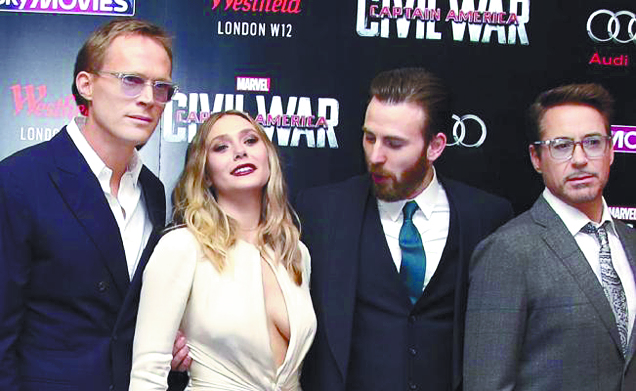 ¿Qué es lo qué estás mirando Chris Evans?