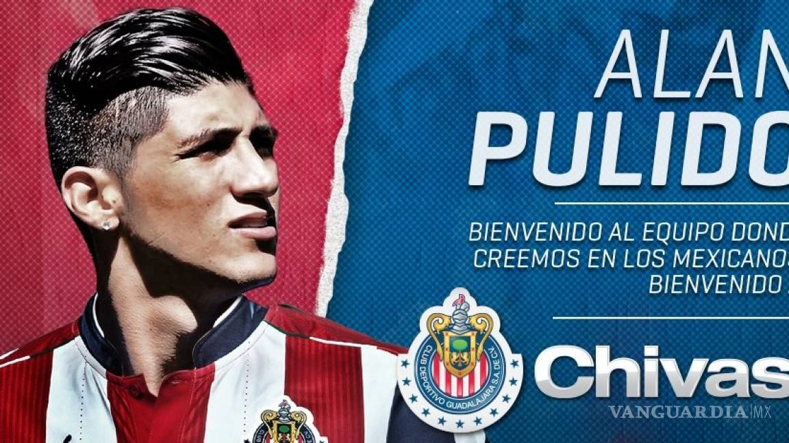 Oficial: Alan Pulido llega a Chivas