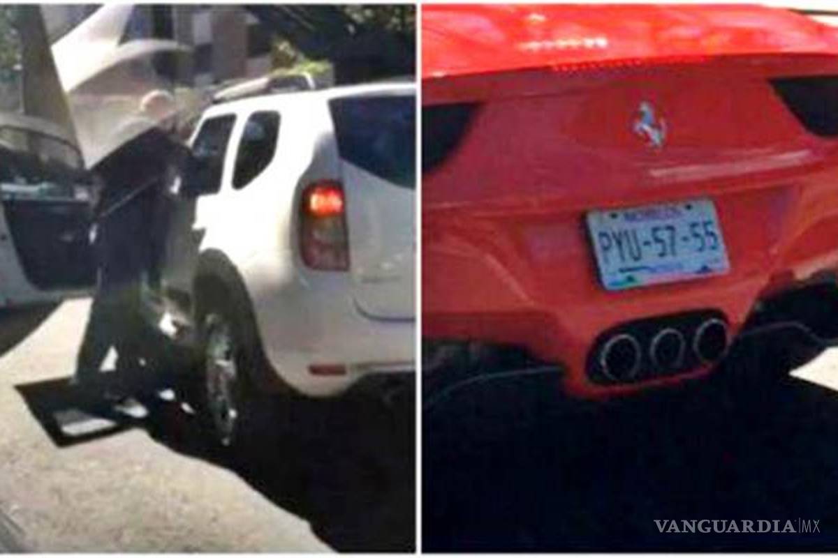 Persona golpeado por escolta de conductor de Ferrari trabaja en Uber