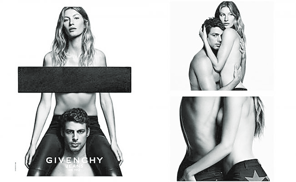 Gisele Bündchen posa topless al estilo Kardashian