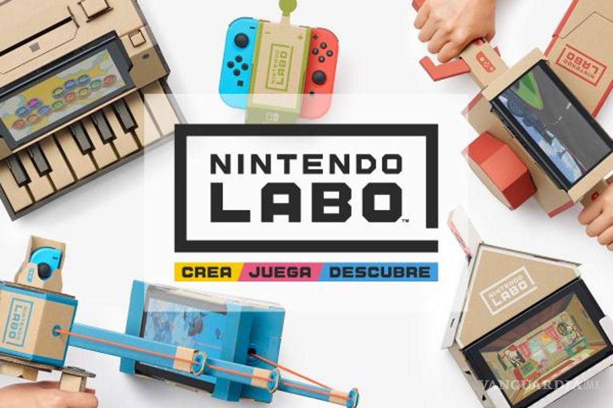 Nintendo lanza Labo: videojuegos y... ¡cartón!