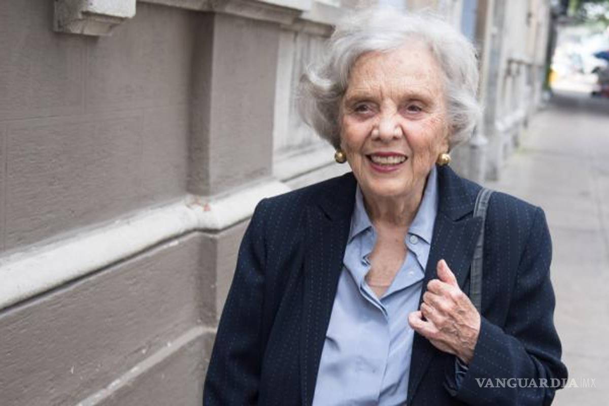 Elena Poniatowska aseguró que 'El vandalismo es muy doloroso y daña al feminismo'