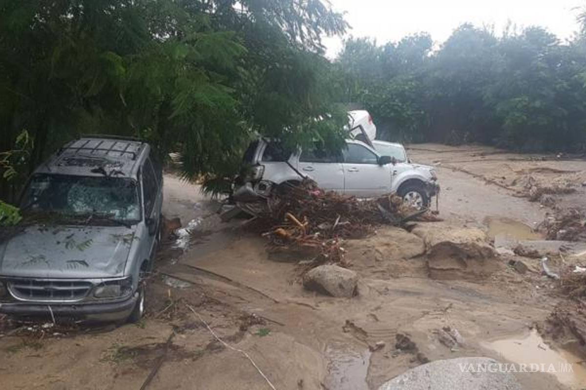 Secretario de Gobernación acude a Baja California Sur para evaluar estragos por Lidia