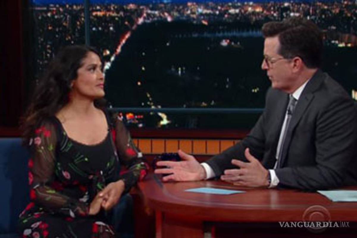 Salma Hayek llevó el mariachi a Cannes