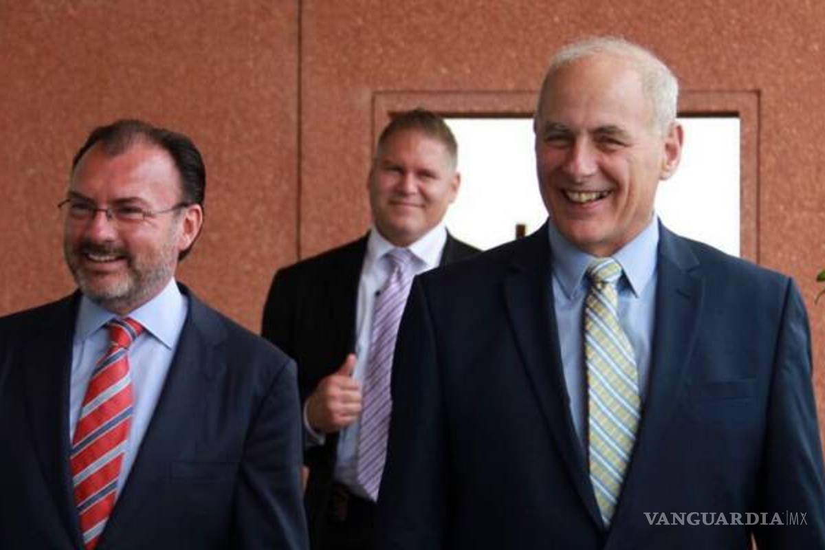 Si Trump hizo comentario sobre muro, "yo no lo escuché": Luis Videgaray