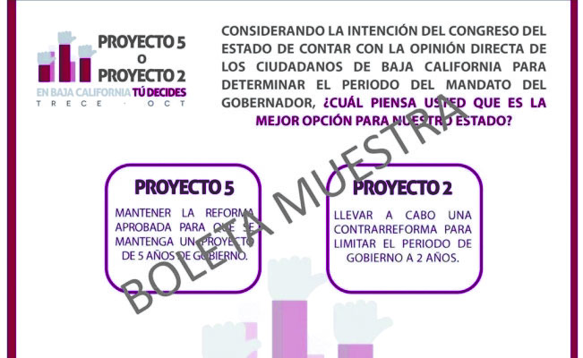 ‘Es ilegal la consulta de Morena en BC’; quieren darle validez al gobierno de Bonilla, dicen