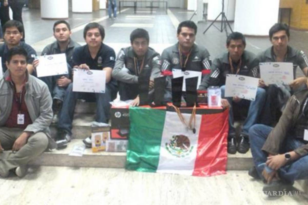 Estudiantes mexicanos ganan concurso de robótica en Rumania