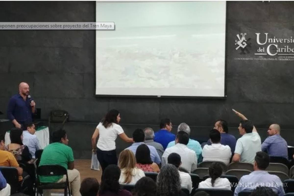 Exponen preocupaciones en foro sobre el Tren Maya en Quintana Roo