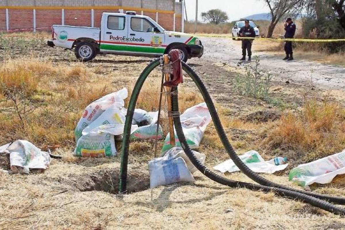 Sellan con cemento tomas de huachicol