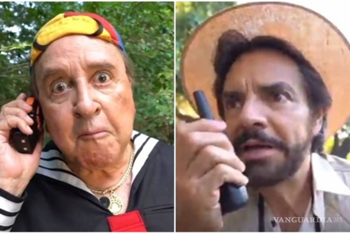 'Kiko' del 'Chavo del 8', se pierde en la selva y Eugenio Derbez lo rescata