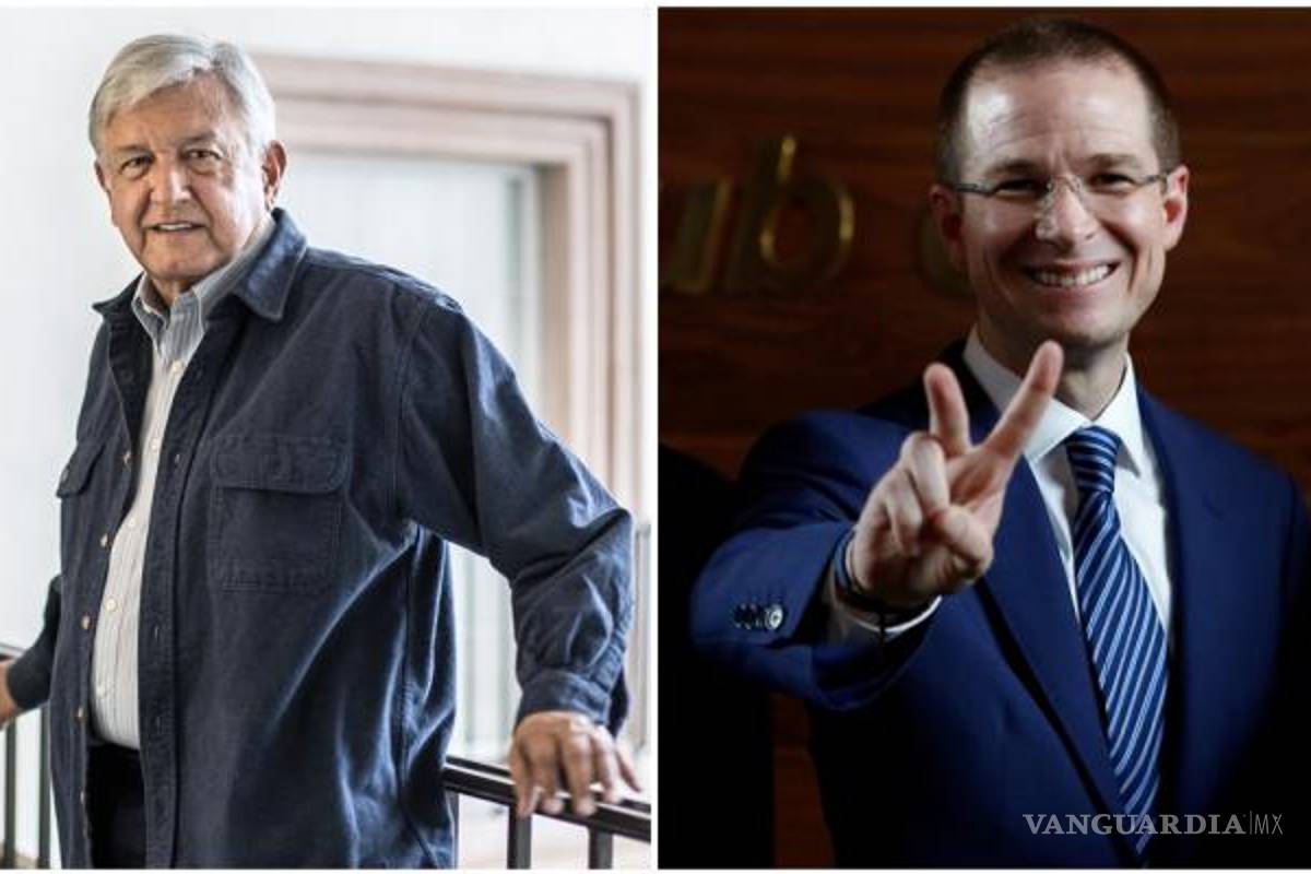 López Obrador y Anaya empatan en menciones