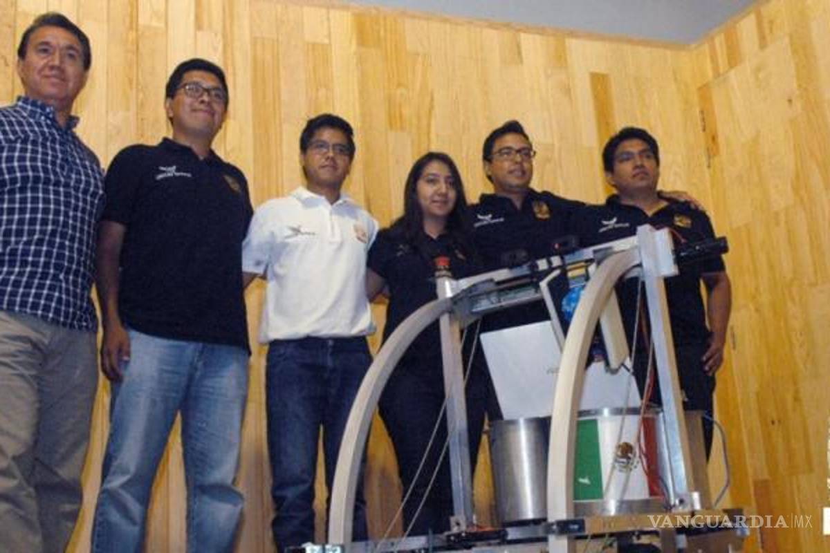 Estudiantes de la UNAM ganan premio de la NASA por robot que explora campos desconocidos
