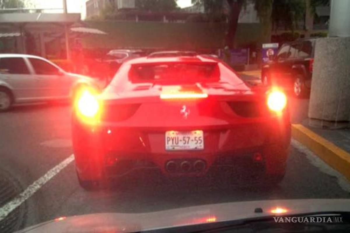 Fiscalía de Morelos colaborará para ubicar a dueño del Ferrari