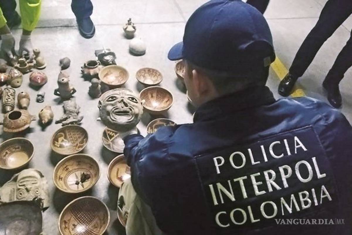 Interpol realiza operación internacional e incauta 19 mil piezas de arqueológicas y de arte en 103 países