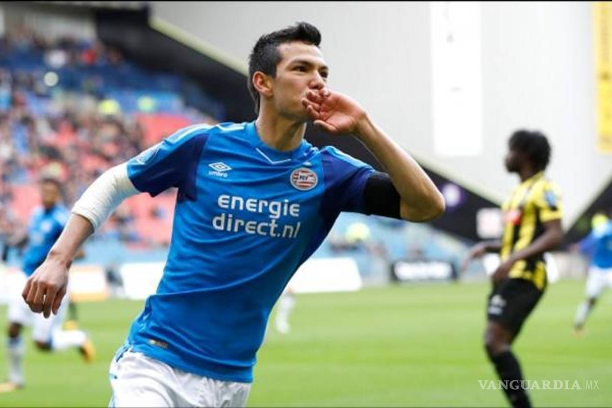 Chucky&quot; Lozano anota doblete y supera a leyendas de Holanda