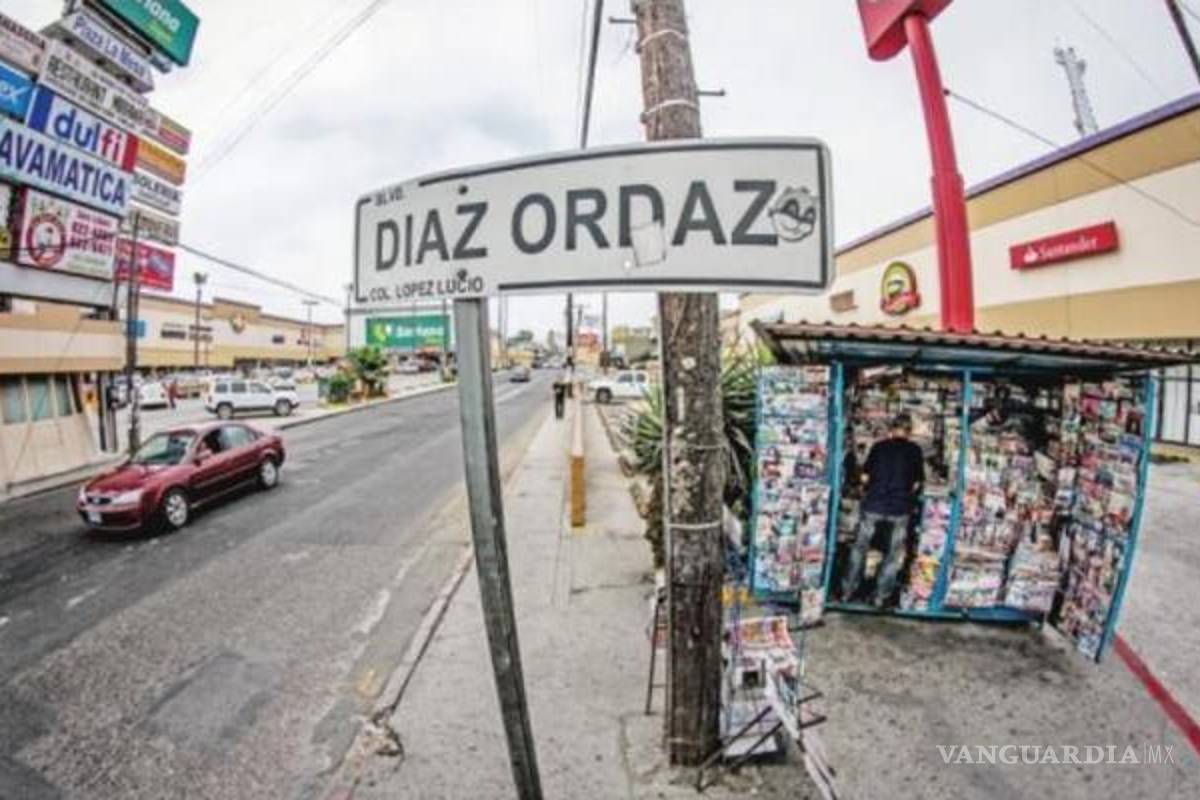 Buscan quitar nombres de represores a sitios públicos en el país