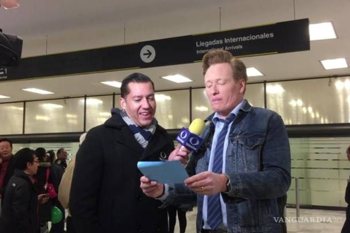 Conan O´Brien pide "asilo" en México