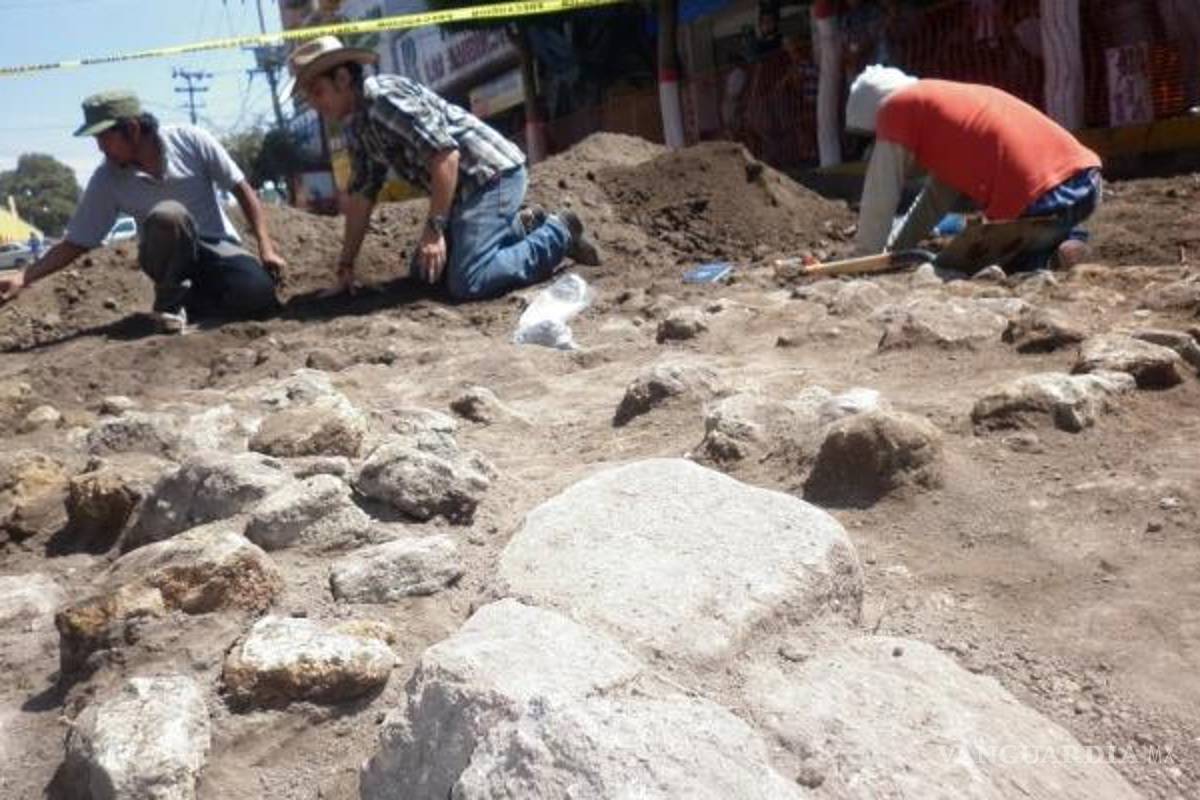 Encuentran restos prehispánicos en Cuautitlán