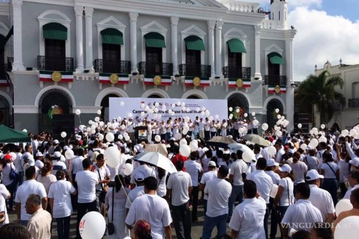 Marchan cientos contra el abuso sexual infantil en Tabasco