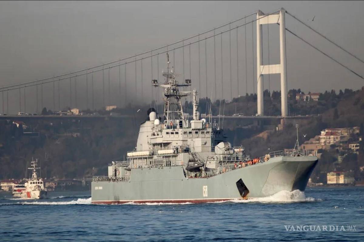Destruye Ucrania otro buque ruso de guerra, el anfibio Caesar Kunikov, en el Mar Negro