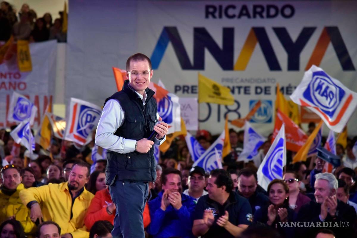 Morena está estancado y el PRI se desfondó: Ricardo Anaya