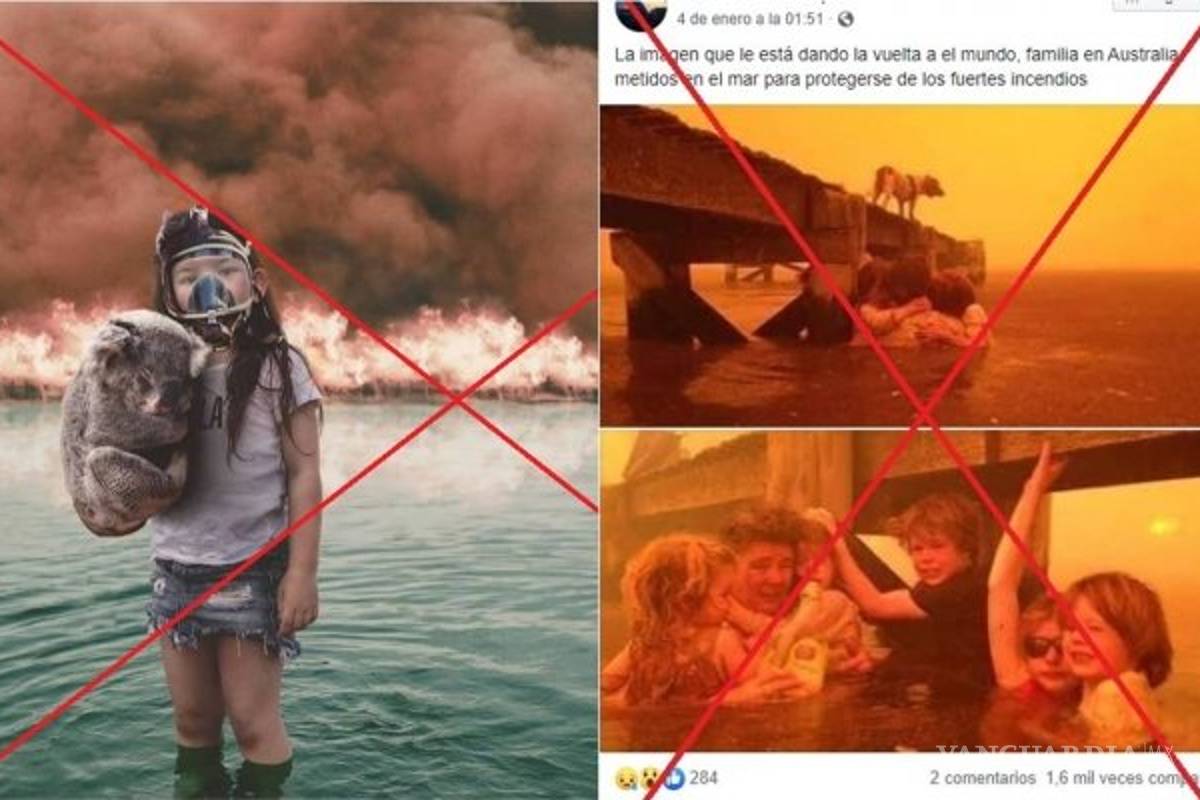 Estas son las fotografías falsas sobre los incendios en Australia
