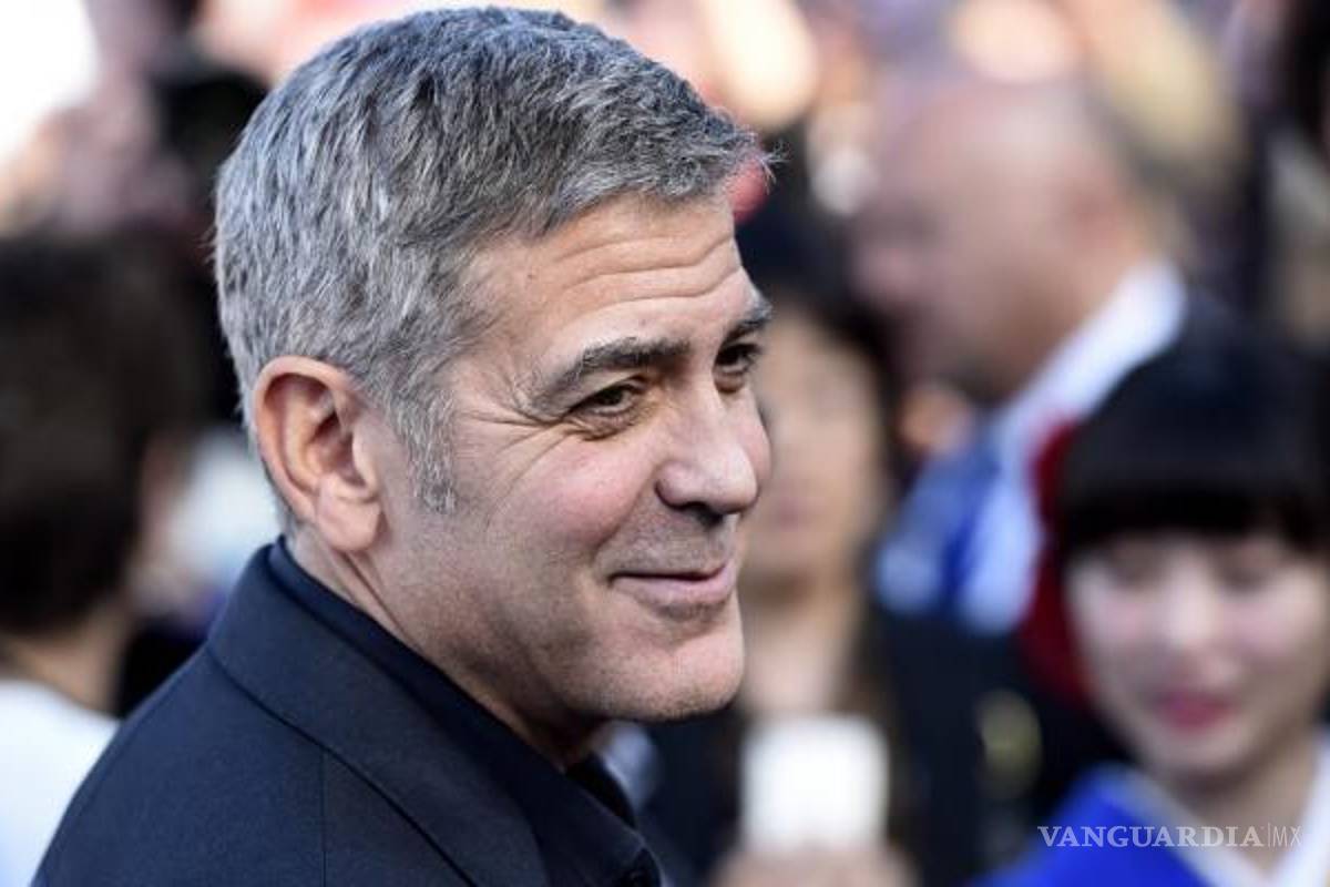 George Clooney ama sus canas y arrugas