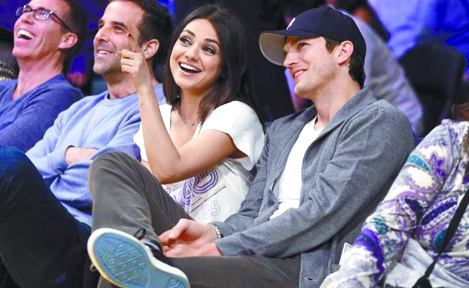 Ashton y Mila no quieren que sus hijos sean consentidos