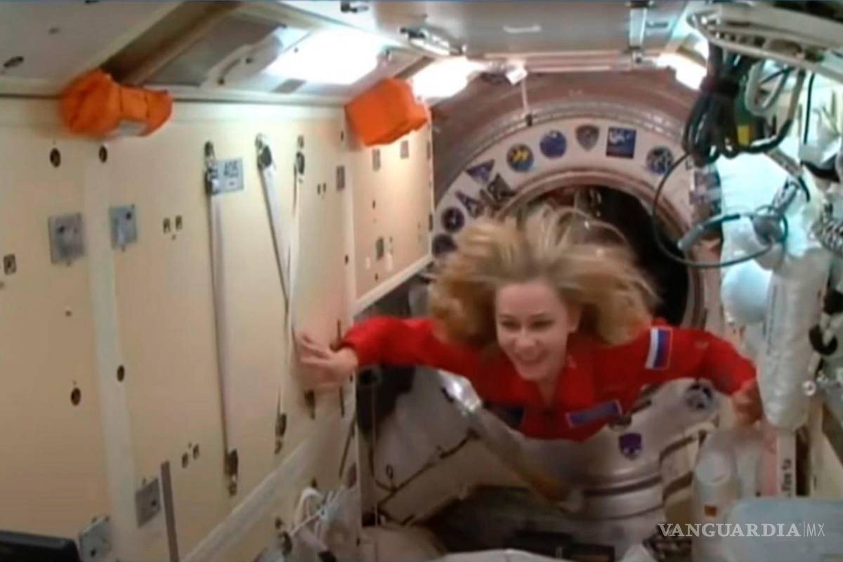 Yulia Peresild, primera estrella de cine, que filma una película en el espacio